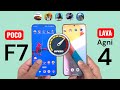 POCO F7 vs LAVA Agni 4 SpeedTest After Upda te🔥🔥🔥 #pocof7 #lavaagni4