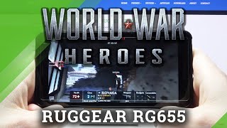Gaming Test of World War Heroes on RugGear RG655 - High Quality Settings screenshot 3