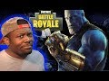 Thanos Does The BlocBoy JB Orange Justice Dance Emote (Fortnite Infinity Gauntlet)
