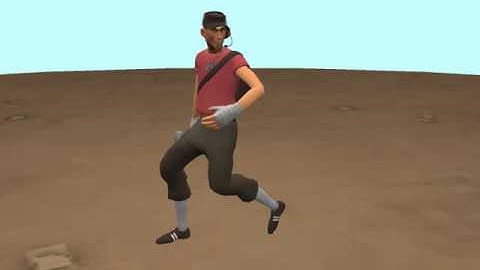 TF2 Scout - Walk Cycle - Test 3