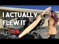 Making a wooden airplane propeller
