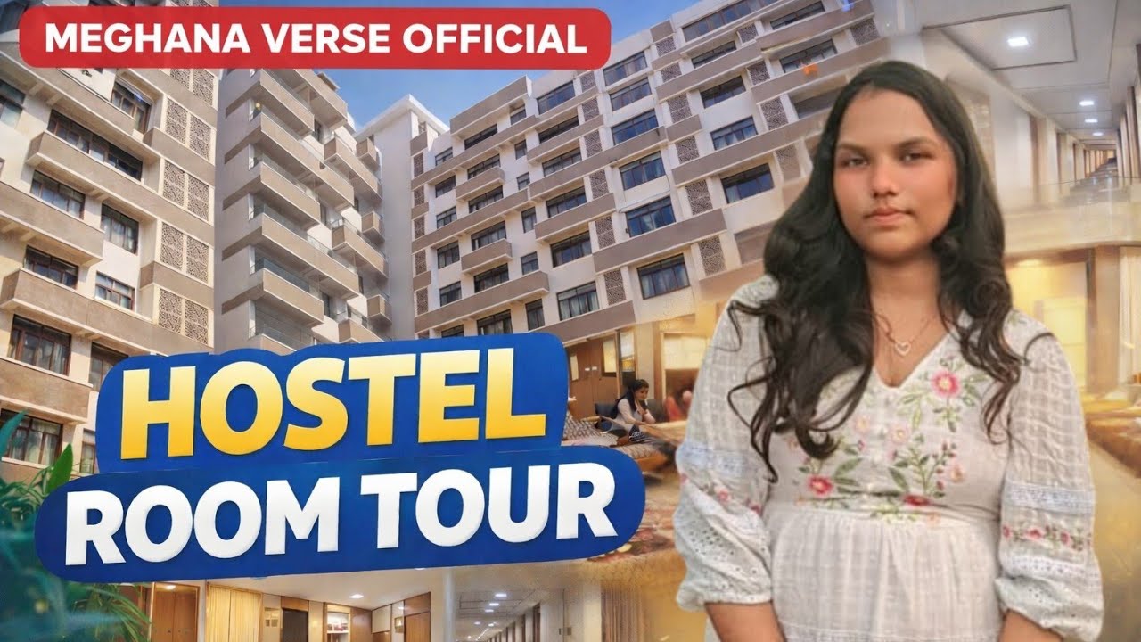 HOSTEL ROOM TOUR 💗( ft vignan university) 