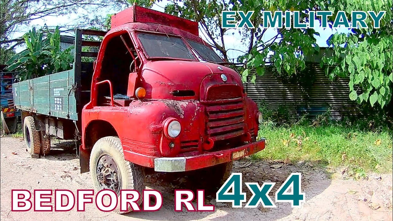 Lori Bedford Rl 4x4 Bekas Tentera Youtube