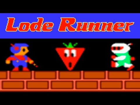 Видео: Lode Runner (Золотоискатель) прохождение (NES, Famicom, Dendy)