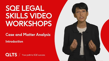 Preview – Case and Matter Analysis – Introduction to the Task