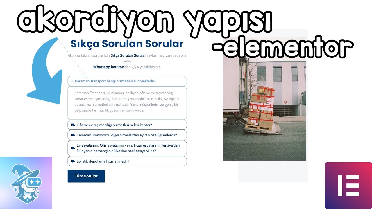 Default Accordion Ayarı (Hepsi Kapalı/Açık) / Elementor Accordion: Start Open or Closed