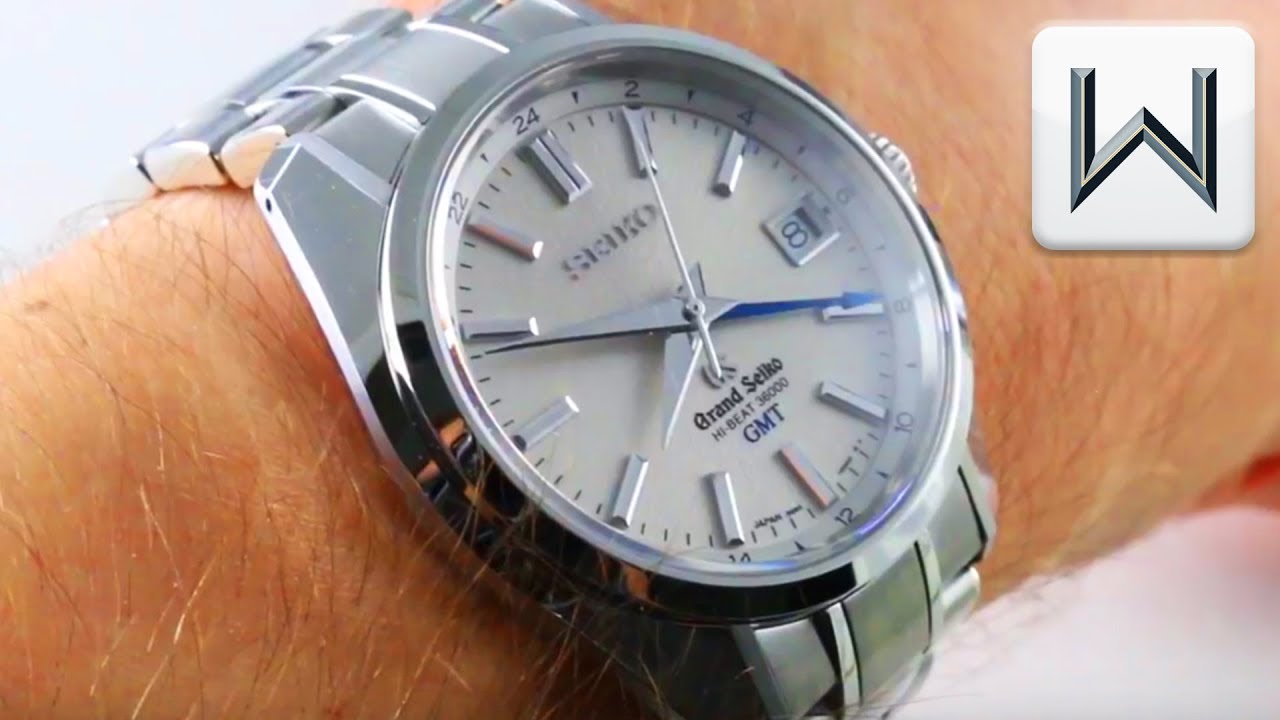 Grand Seiko Hi-Beat 36000 GMT (SBGJ001) Luxury Watch Review - YouTube