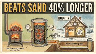 This $8 Volcanic Rock Battery Outperforms Sand – Holds Heat 40% Longer