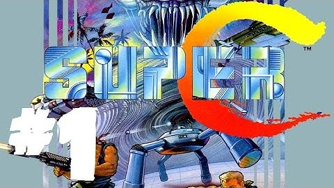 Super C | Area 1 | NES (No Death/720p/60fps)