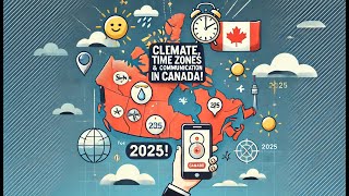 Climate, Time Zones, and Communication in Canada for 2025