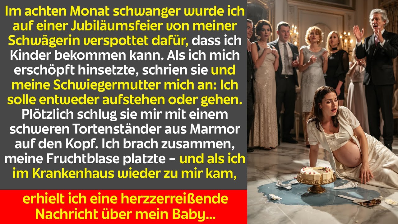 Sie schlug mich im achten Monat schwanger doch was im Krankenhaus folgte, brach mein Herz.