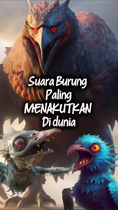 5 Terrifying Bird Sounds in the World, Number 4 Isn't Strong Look at it! #strangebirds #shorts
