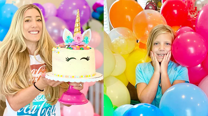 KENZIE'S UNICORN BIRTHDAY PARTY! #birthdayparty #f...