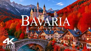 Full Bavaria Autumn 4K 🍂  | The most beautiful landscapes in Germany | Forests & Neuschwanstein Castles Update