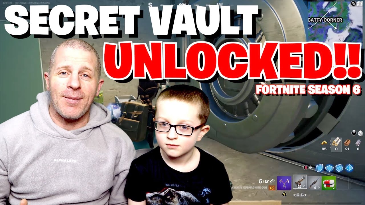 How To Open SECRET VAULT In FORTNITE Season 6!! JK GAMING YouTube