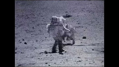 Astronauts Falling down in Space