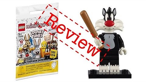 LEGO Sylvester The Cat Minifigure 71030-6 Looney Tunes CMF Review