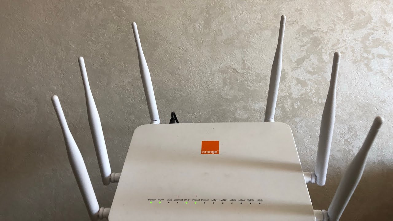 configuration routeur zte f680 livebox fiber orange 