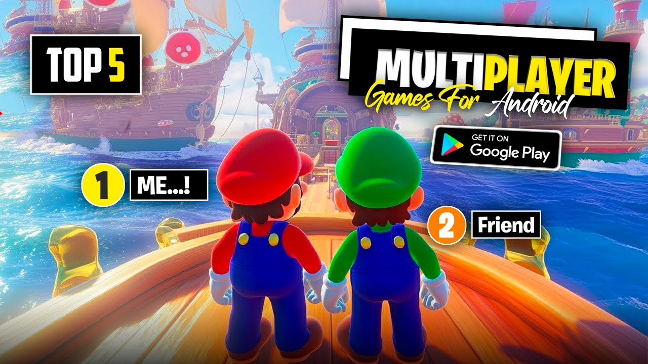 Top 5 Online Multiplayer Games for Android & iOS 2025 | Play With Friends
