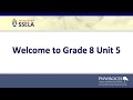Grade 8 Unit 5