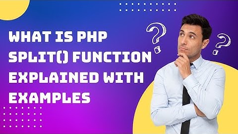 PHP Split Function Explained