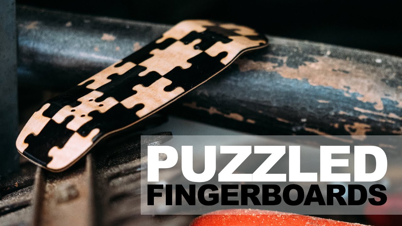 PUZZLED Fingerboards - Puzzle Splitply Fingerboard Deck - Product Blog