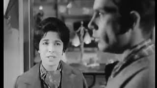 نجاة وصالح سليم في مشهد رومانسي