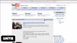 YouTube Layout 2006 Remake Website