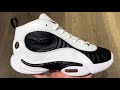 Reebok answer 3 white black basketball shoes