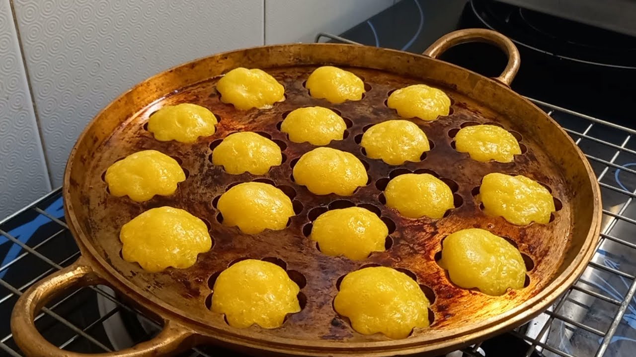 EP.67 #ขนมครกสิงคโปร์รสฟักทอง2 #ขนมครกสิงคโปร์ #อร่อย #เหนียวหนึบ #ฟักทอง