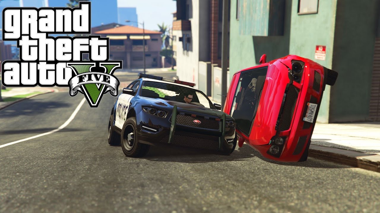 We tried escaping the cops GTA V YouTube
