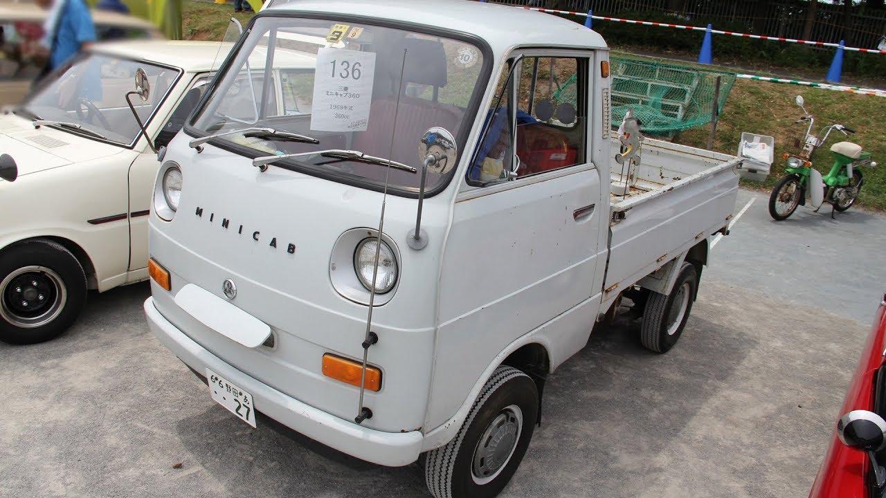 MITSUBISHI MINICAB | 三菱 ミニキャブ 360cc 1969 - YouTube
