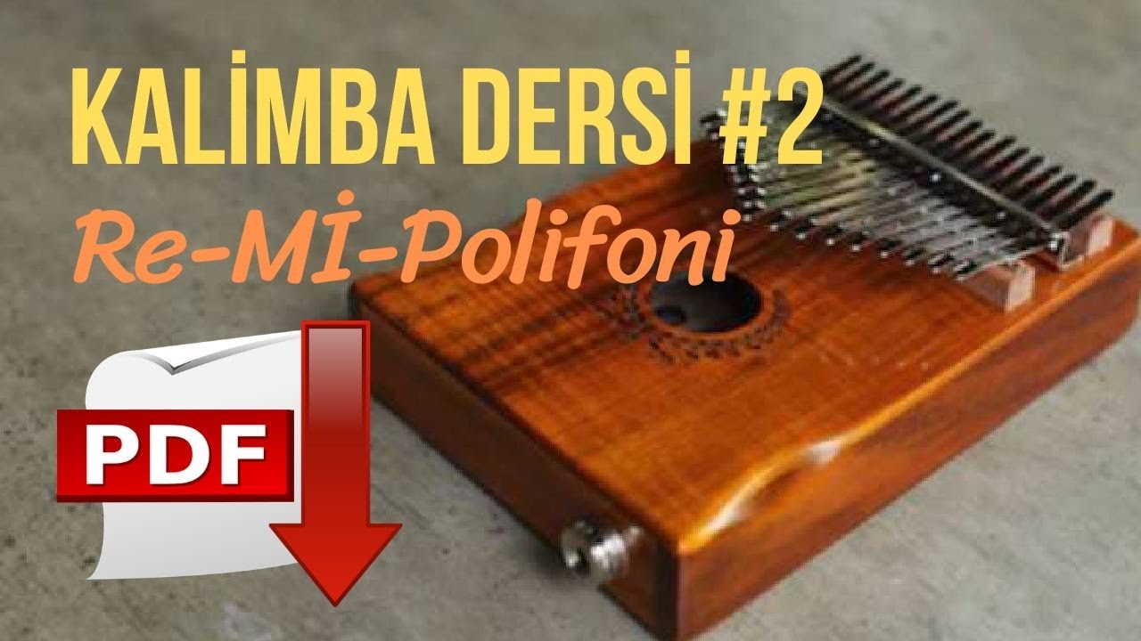 kalimba dersi 1 teori yeni baslayanlar icin kalimba kursu kalimba nasil calinir youtube