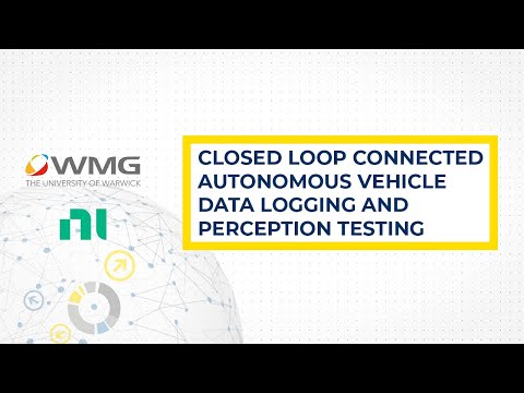 Closed Loop Connected Autonomous Vehicle Data Logging and Perception Testing