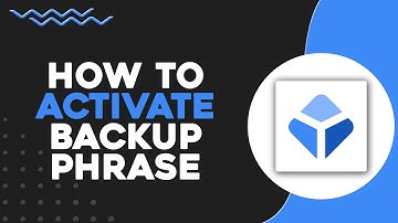How To Activate Backup Phrase on Blockchain Wallet (Quick & Easy)