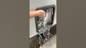 Get the GUNK out of Your RV Water Heater #shorts