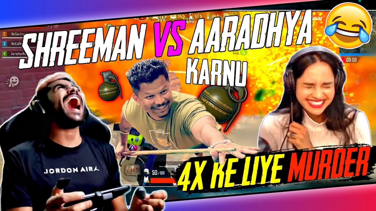 Shreeman vs Aaradhya vs Karnuu