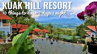 Unfolding Perak's Hidden Gems | 10 Things To Do In 2 Days 1 Night Stay @ Kuak Hill Resort, Lenggong