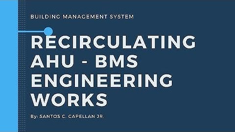 Air Handling Units BMS Engineering Part 1