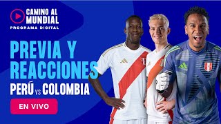 PERÚ VS COLOMBIA EN VIVO - PREVIA Y REACCIONES DESDE CABINA #ATVDeportes #SomosLaSeleccion