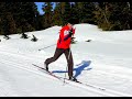 How to correct common errors in classic skiing- Fixing the Lunge