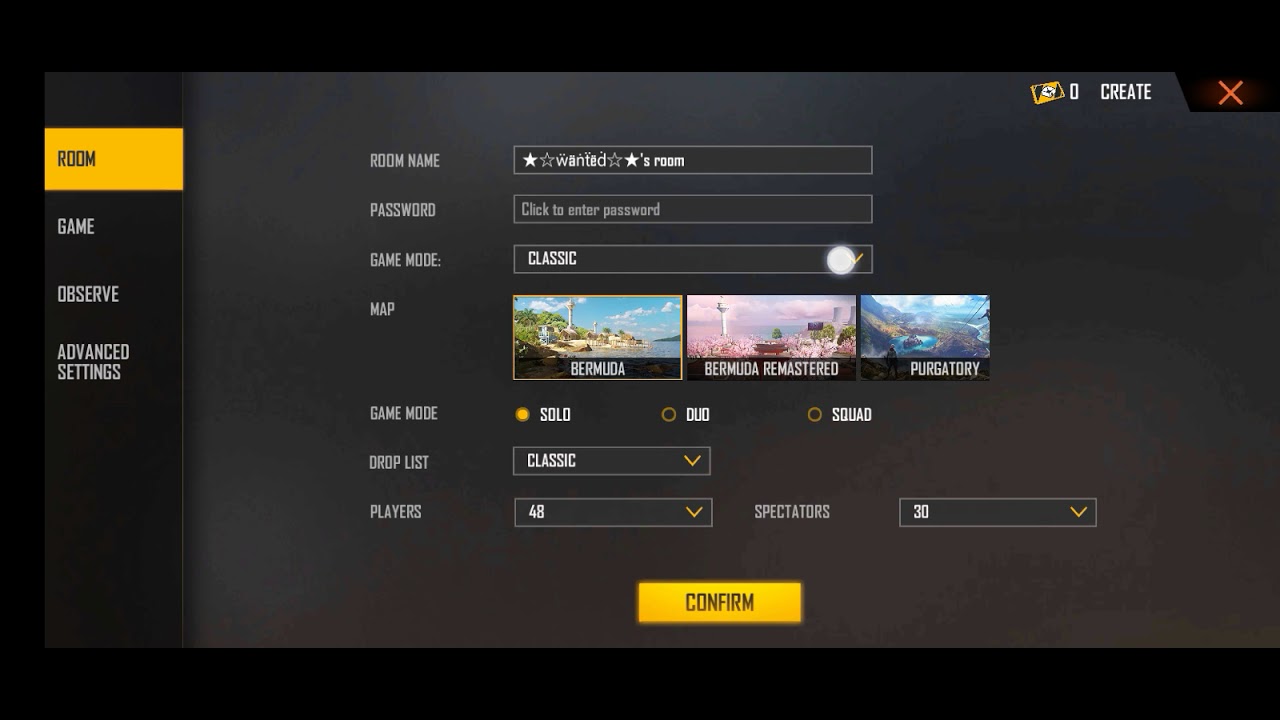 How to create custom card in free fire