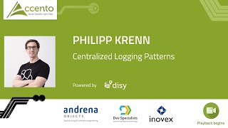 "Centralized Logging Patterns" - Philipp Krenn Profile