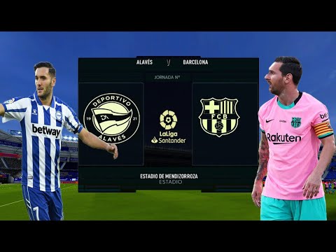 FIFA 21 l Alaves FC VS FC Barcelona l @ Mendizorrotza Stadium