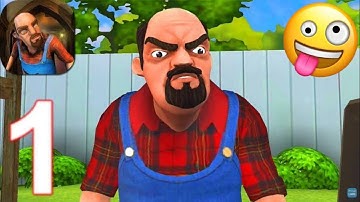 Scary Stranger 3D - Gameplay Walkthrough Part 1 Intro, Firework Display Level (Android, iOS)