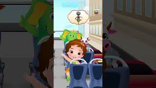 Wheels On The Bus - London City #Shorts #Chuchutv #Nurseryrhymes #Wheelsonthebus  #Kidsshorts