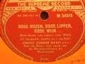 Rote Rosen, rote Lippen, roter Wein - Orkest zonder Naam - 78 rpm