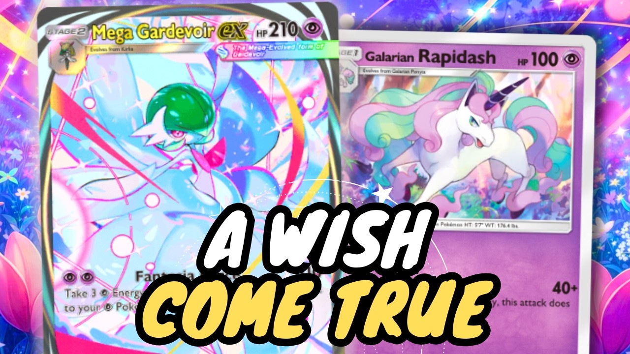 СКАЗОЧНЫЙ ФИНАЛ! Мега Гардевуар ex и Галарский Рапидаш против рейтинговой игры (TCG Pocket)
