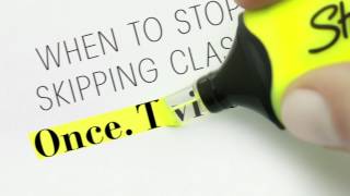 Sharpie Clearview Skipping Class HD