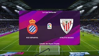 PES 2020 | RCD Espanyol vs Athletic Bilbao - La Liga Santander | 25/01/2020 | 1080p 60FPS